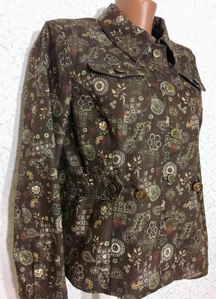 Женская цветная курка джинсовка