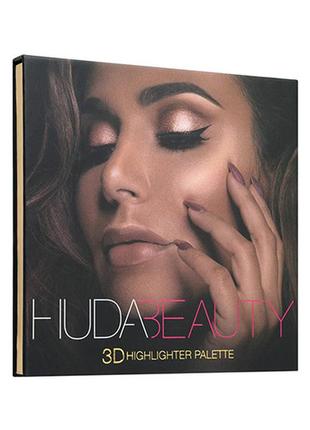 Палетка хайлайтеров huda beauty1 фото