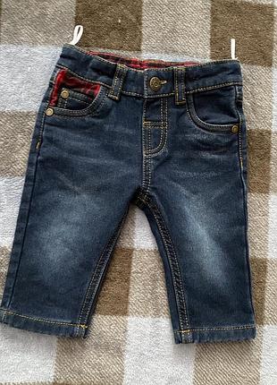 Джинсы с вставками baby club