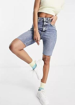 Джинсові шорти-велосипедки