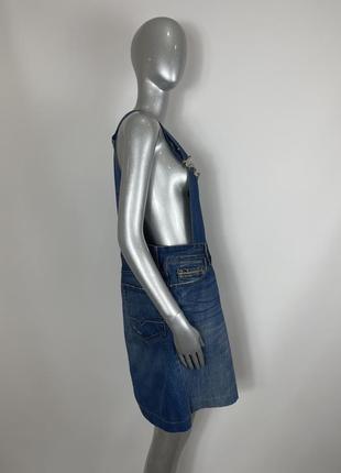 Hugo boss джинсовий комбінезон з спідницею m7 фото