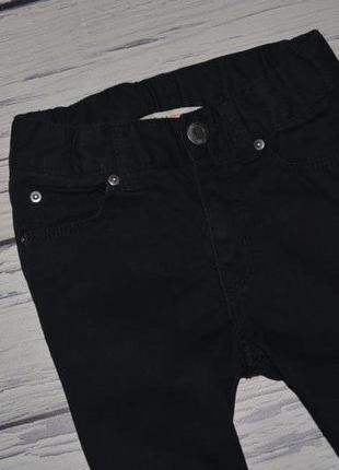 1 - 2 роки 92 см h&m фірмові штани джинси скінні узкачи для моднявок6 фото