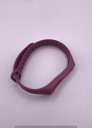 Силіконовий ремінець для xiaomi mi band 3/4 (ліловий/lilac pride)
