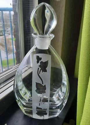 Графин хрустальный