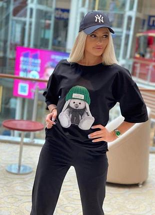 ❤️new collection 2023❤️
костюм 
мод:0198ларн

🌿ткань:двунить , отличного качества 
🌿размеры: 42-44,46-48
🌿цвета : белый,лаванда,черный