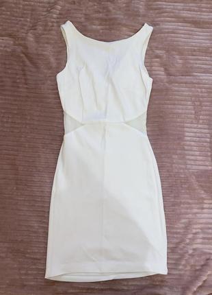 Белое платье от zara1 фото