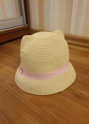 Шляпа соломенная, шляпка летняя h&m,  zara, next, primark