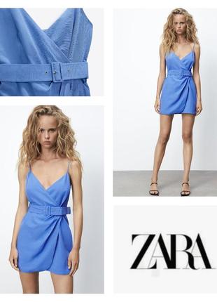 Нове лляне плаття сарафан zara