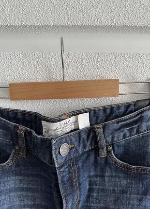 Трендовая джинсовая юбка от h&m, в стиле y2k, 2000-е, zara, mango, america3 фото