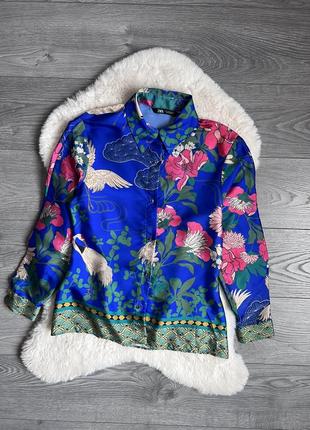 Zara шикарна жіноча блуза сорочка оригінал