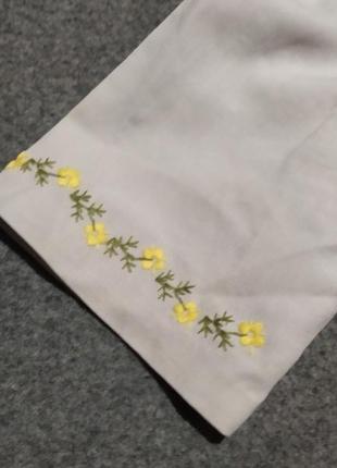 Плаття халат зі ссер. льон 3