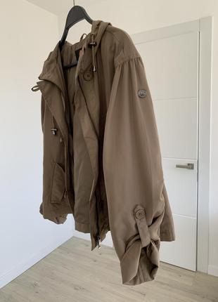 Куртка ветровка коричневая/хакиpeggy-ho4 фото