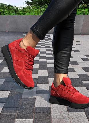 Кросівки замшеві шкіряні від виробника