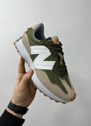 Кроссовки 327 camo/beige