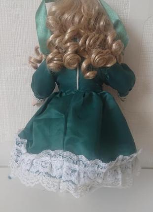 Фарфоровая винтажная кукла из германии4 фото