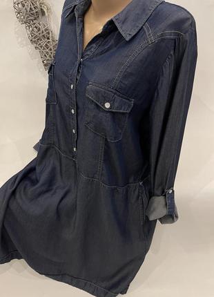 Стильне легке джинсове плаття 6