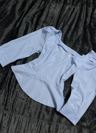 Блуза корсетом