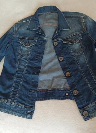 Брендовий джинсовий піджак replay италия