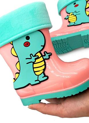 Детские резиновые сапоги для девочки bbt 25-29р
