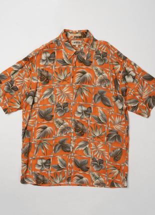 Vintage campia moda hawaiian shirt men's shirt мужская рубашка