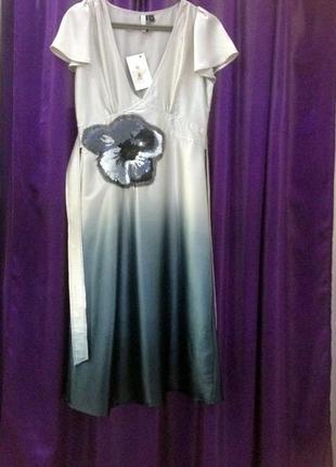 Необычное платье-миди. розродаж!