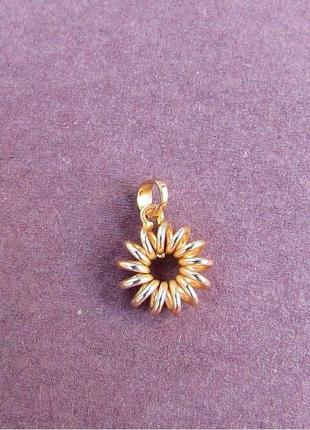 🏵️ювелірний кулон позолочений пружинка, новий! арт. 3095