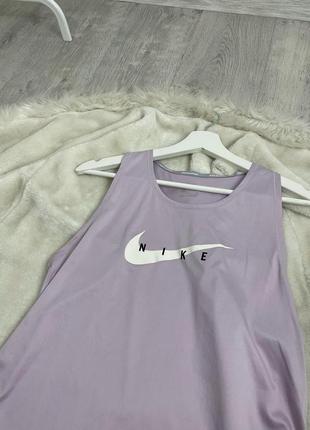 Спортивна майка nike running dri fit2 фото