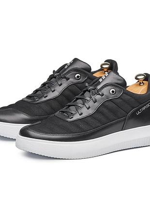 Якісні чоловічі кросівки з натуральних шкіри/нубука model-мт