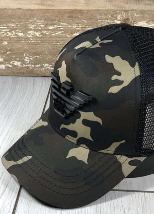 Бейсболка armani комуфляж