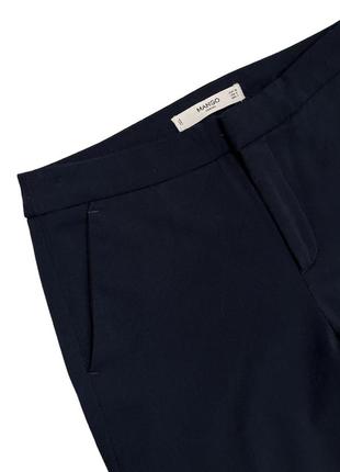 Темно-сині штани-кльош mango casual 36/s ✔️як нові7 фото
