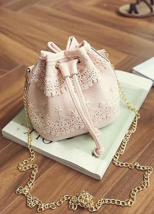 Модная кружевная сумка, сумочка