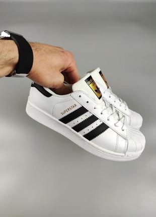 Кеди adidas superstar white7 фото