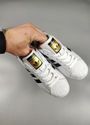 Кеди adidas superstar white6 фото