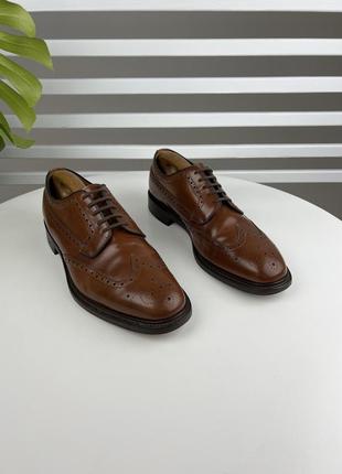 Оригинальные мужские туфли броги loake