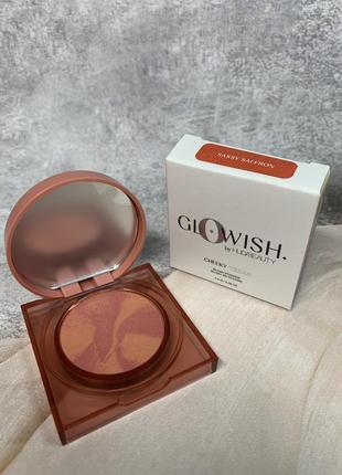 Оригинальный румяна huda beauty glowish cheeky vegan blush powder оттенок sassy saffron2 фото