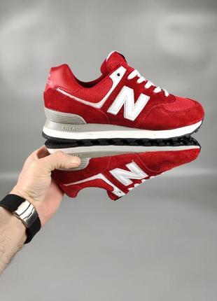 Жіночі кросівки new balance 574 red4 фото