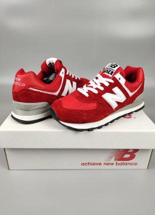 Жіночі кросівки new balance 574 red10 фото