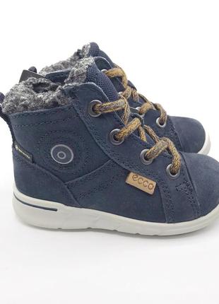 Оригінальні дитячі зимові черевики ecco gore-tex