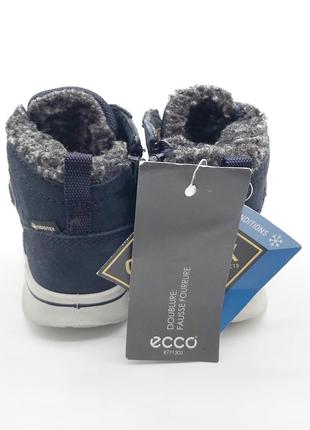 Оригинальные детские зимние ботинки ecco gore-tex3 фото