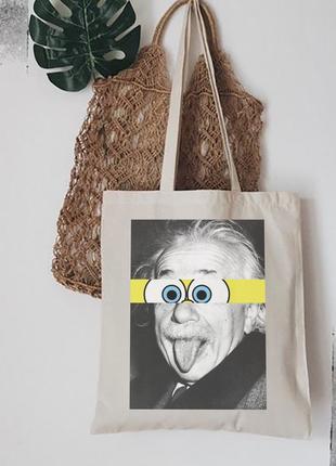 Шоппер, эко сумка с принтом