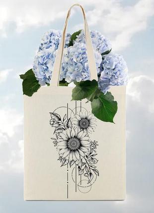 Шоппер, эко сумка, ручная роспись