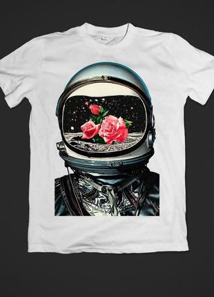 Футболка youstyle spaceman 0640 xxxl white