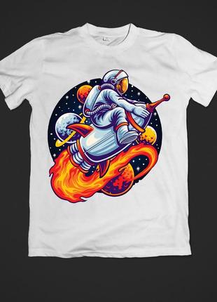 Футболка youstyle planets 0633 xxl white