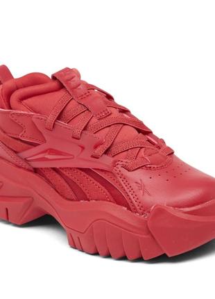 Кроссовки cardi b x wmns club c v2 'mars red' reebok, красные 37 размер