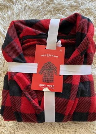Дитячий халат в клітинку сша8 фото