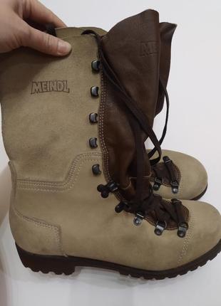 Новые ботинки meindl размер 40 кожа замш натуральный6 фото