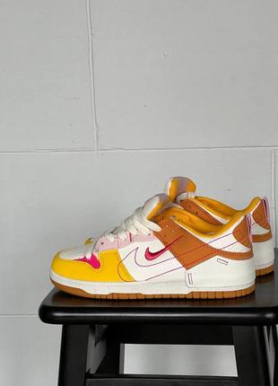 Женские кроссовки Adizero dunk low disrupt 2 sunrise / smb