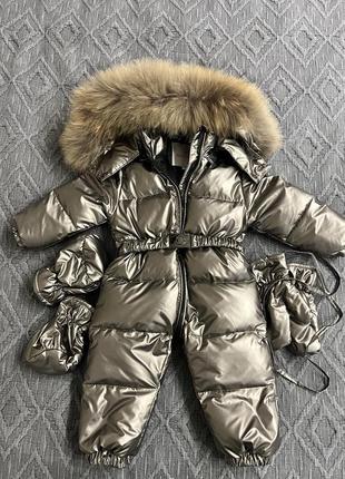 Комбинезон сплошной moncler1 фото