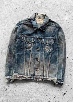 Edwin rare vintage 80s 90s denim jacket джинсовка4 фото