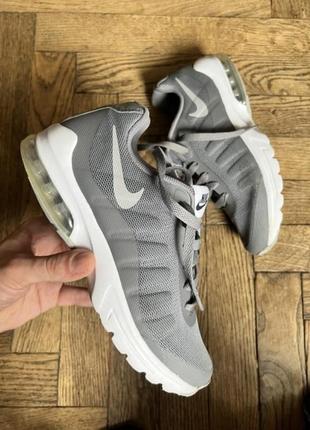 Кроссовки женские nike air max серые сетка белые 24 см 24,5 см 37 383 фото